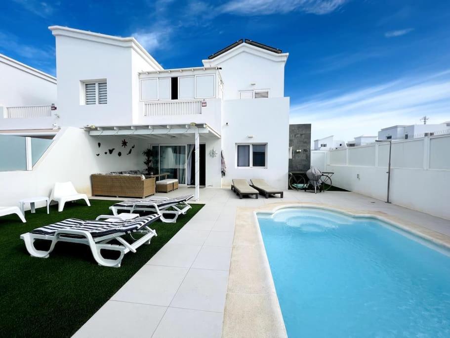 Lovely Villa Sanmar, Heated Pool Playa Blanca  Exterior foto
