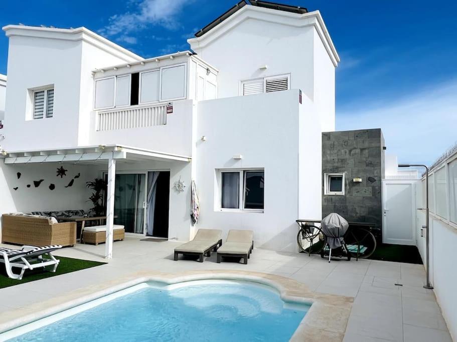 Lovely Villa Sanmar, Heated Pool Playa Blanca  Exterior foto