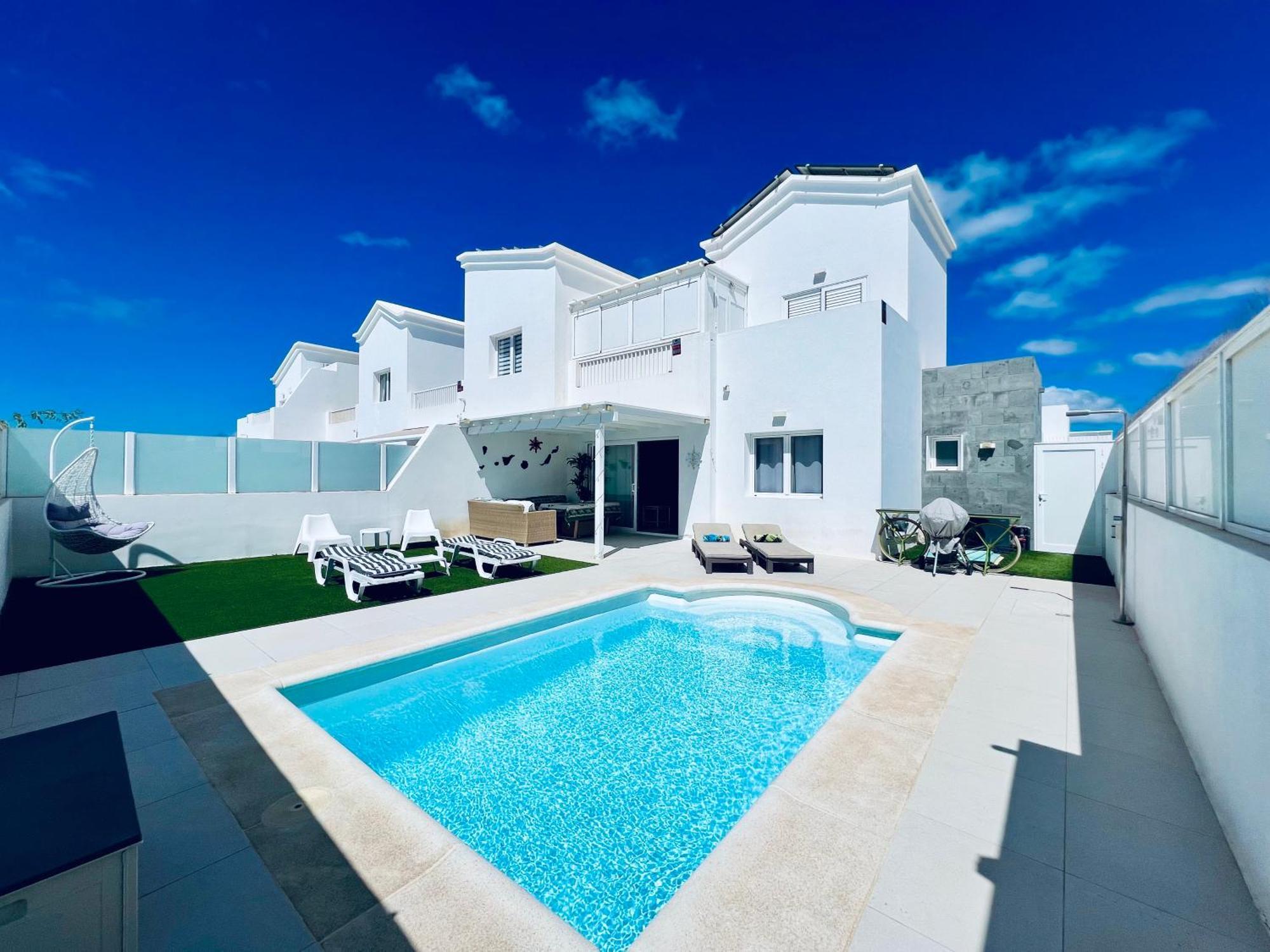 Lovely Villa Sanmar, Heated Pool Playa Blanca  Exterior foto